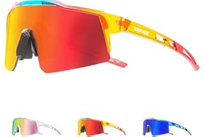 KAPVOE Kids Baseball Glasses Polarized Sports Sunglasses Boys Girls Youth Cycling Shades Running Softball UV400 Age 6-14