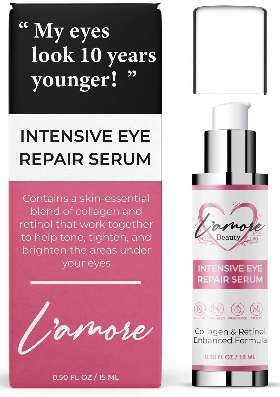 retinol and collagen eye cream
