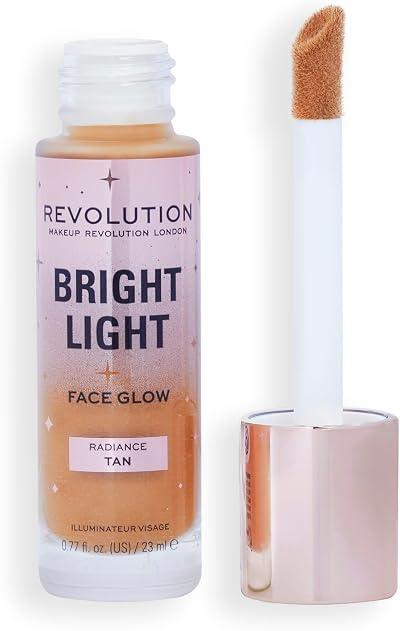 Revolution Beauty Bright Light Face Glow Radiant Skin Tint 5 Shades