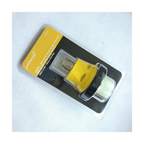 Parkworld-692101-Shore-Power-Adapter-Generator-30A-L5-30P-male-to-Marine-50A-SS2-50R-female-with-locking-ring Parkworld-692101-Shore-Power-Adapter-Generator-30A-L5-30P-male-to-Marine-50A-SS2-50R-female-with-locking-ring