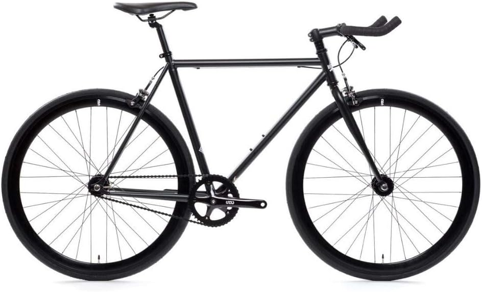State Bicycle Core Line | Durable Steel Frame ft. Seat Stay Rack Mounts - Fixed Gear/Single Speed Bike | Bullhorn Bars