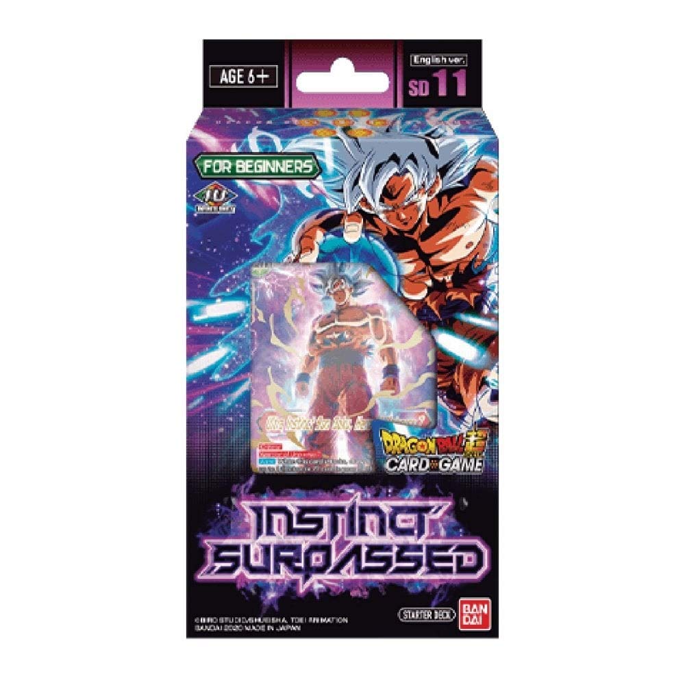 Dragon Ball Super CG SD11 Instinct Surpassed Trading Card Starter Deck