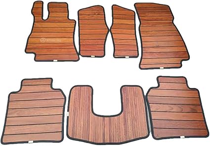 Sjzc Auto Matte Massivholz Fussauflage Teak Boden Anderung Geschaftsauto Holzboden Spezielles Auto Engagiert Aus Holz Auto Fussauflage Amazon De Sport Freizeit