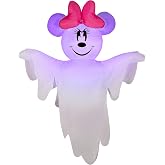 Gemmy Minnie Mouse Halloween Inflatable, 4 Ft Tall Lighted Hanging Disney Yard Decoration with Loop for Easy Setup