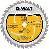 DEWALT FLEXVOLT 7-1/4-Inch Circular Saw Blade 36-Tooth (DWAFV3736)