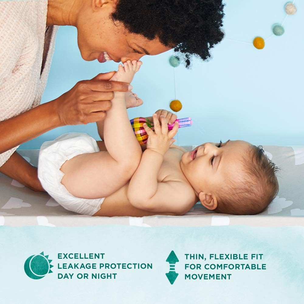  Brand - Mama Bear Gentle Touch Diapers, Hypoallergenic, Newborn, 30 Count: Health & Personal Care