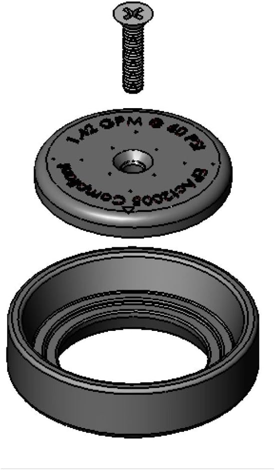 T&S Brass B-24K B-0107 Spray Face, Bumper, and Screw Repair Kit