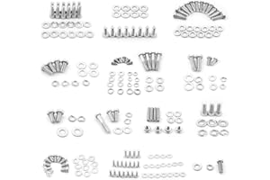 Complete Stainless Steel Engine Bolt Kit for Chevy Small Block V8 SBC 265 283 302 305 307 327 350 400