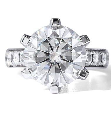 Amazoncom Gowe 7 Carat Def Color Lab Grown Moissanite