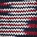 Lily Sugar 'N Cream The Original Ombre Yarn, 2oz, Gauge 4 Medium, 100% Cotton, Red White Blue - Machine Wash & Dry