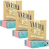 Varina Natural Cotton Candy Bar Soap - Gentle Cleansing for Sensitive Skin - 3 Pack