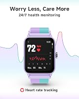 Kids Smart Watch Pedometer Heart Rate 5ATM Waterproof Sleep Girls view 3