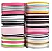 HipGirl Grosgrain Ribbon Collection Value Pack (40yd(8x5yd) 7/8