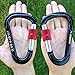 CARAPEAK Screwgate Locking Pear Shaped 2 3 4 6 Pack Set Carabiner, Aluminum Clip for Hammock, Swing, Camping, Hiking