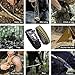 AOOTOOSPORT Survival Paracord Bracelets, 10 Pack Kit Outdoor Survival Bracelet Camping Fishing Hiking Gear with Compass, Fire Starter, Whistle and Emergency Knife