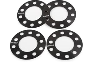 JiiinMiiin 5x4.5 5x4.75 Wheel Spacers,1/8"(3mm) Wheel Spacer Adapters 78.1mm Hub Bore for 1964-2014 Mustang 1991-2011 Ranger 1984-2001 Cherokee 1987-2006 Wrangler 1991-2012 Town Car 1992-2021 Camry