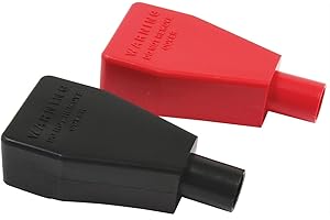 FASTRONIX SOLUTIONS Fastronix Red and Black Top Post Style Flexible Battery Terminal Cover