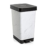 TATAY Smart Deco 25L Rubbish Bin Kitchen with Pedal