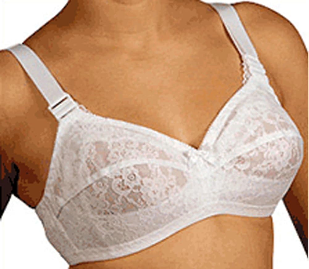 Jeunique J50 Women's Soft Cup Wire Free Nursing Bra Large Band Large