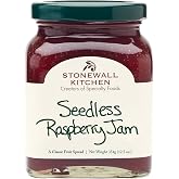 Stonewall Kitchen Seedless Raspberry Jam, Raspberry Jelly, 12.5 Ounces