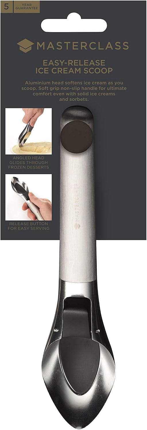 MasterClass Ice Cream Scoop, Stainless Steel, Silver, 22 cm - Image 3