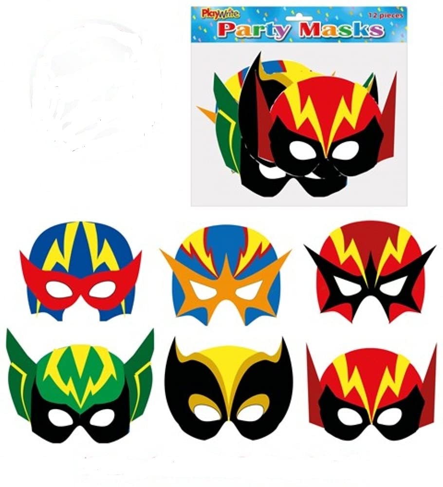 Playwrite 12 x Super Hero Masks