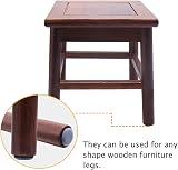 GINOYA Teflon Furniture Sliders 20pc 25mm Nail-On 5 Chairs Grey-Blue view 5