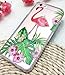 iPhone 6/6S Case,Blingy's® High Quality Flamingo Pattern Transparent Clear Flexible Soft Slim Rubber TPU Case for iPhone 6/6S-Retail Packaging (Exotic Flamingo)
