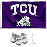 College Flags & Banners Co. Texas Christian Horned Frogs Banner and Tapestry Wall Tack Pads