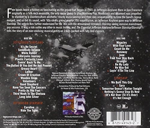 The Essential Jefferson Airplane/Jefferson Starship/Starship in