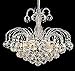 Top Lighting European-Style 3 Light Chandelier with Crystal Balls Pendant Ceiling Light Fixture