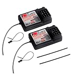 2Pcs Flysky FS-GR3E Receiver, Long Range 2.4G 3CH