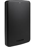 Toshiba Canvio Basics 500GB Portable External Hard Drive 2.5 Inch USB 3.0 - Black - HDTB305EK3AA
