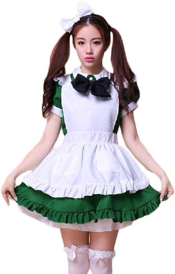 EXCELLANYARD Cute Lolita Dress French Maid Costumes