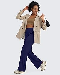 G4Free Wide Leg Pants Woman Yoga Pants with Pockets