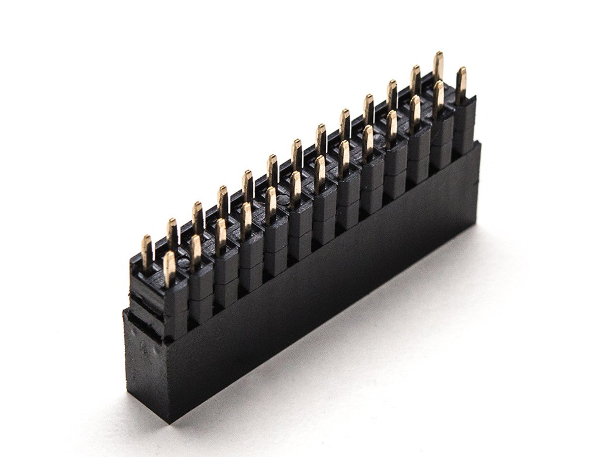 Adafruit GPIO Header for Raspberry Pi - Extra tall 2x13 Female Header [ADA1658]