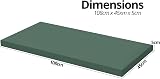 iSTYLE MODE BETTER HOME CHOICE 2 Seater Garden Bench Cushion 108x45x6cm Bottle view 4