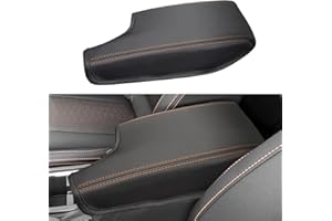 INTGET Car Center Console Armrest Cover for Subaru Crosstrek Accessories 2018 2019 2020 2021 2022 2023 Impreza 2017-2023 Leat