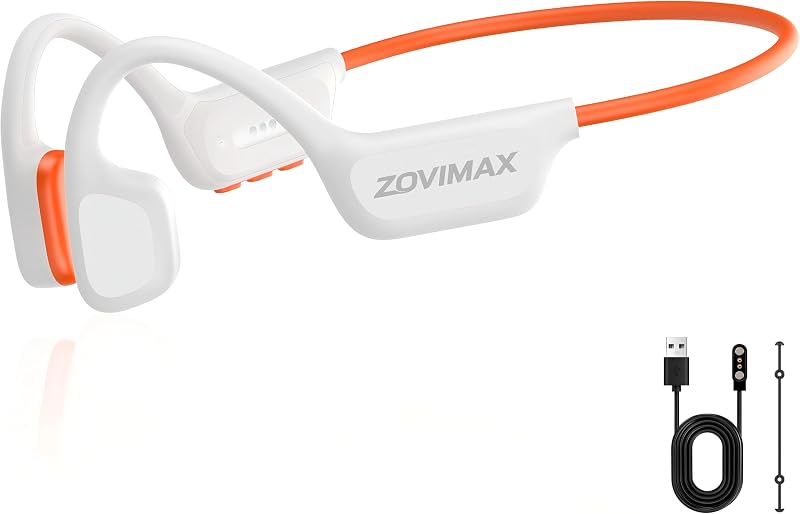 Casque Conduction Osseuse Natation, IPX8, MP3 8 Go, Bluetooth 6.0