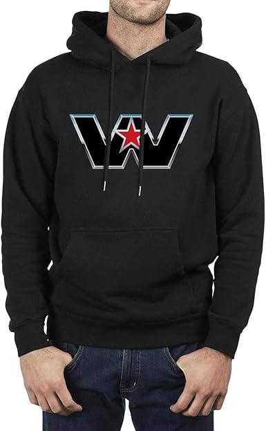logo fleece pullover hoodie