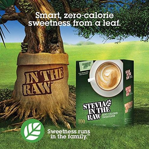 Stevia in the raw sweetener, 100-count packets