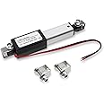 NORJIN Mini Electric Linear Actuator 12V 2 inch Stroke, Speed 0.6inch/s, 60N/14lb, Waterproof Linear Motion Actuator for Cabinet, Window Opener, Robot Projects