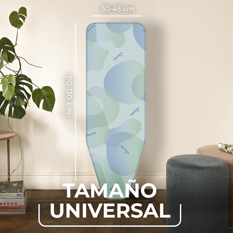 Capa tábua de passar vileda 172217 premium 2 em 1, serve para tábuas de 110, 130 x 30 e 45 cm