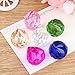 SunAngel Colored Glass Crystal Ball Prisms Pendant, Rainbow Pendants Maker,Hanging Crystal Prisms for Feng Shui/ Wedding/Home/Office Decor (30MM Prism Balls-15Pack)