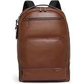 TUMI Harrison Warren Backpack - 15-Inch Laptop Backpack - Stylish Women's &amp; Men's Backpack for Travel &amp; Business - Cognac Leather