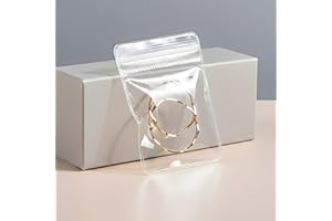 100 Pcs Self-Seal Plastic Bags-Small Resealable Zip Plastic Pouches,Clear Jewelry Storage Bags for Travel,3.1''x2.3''