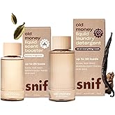 Snif Old Money 16oz Laundry Detergent and 8.5oz Scent Booster Starter Pack