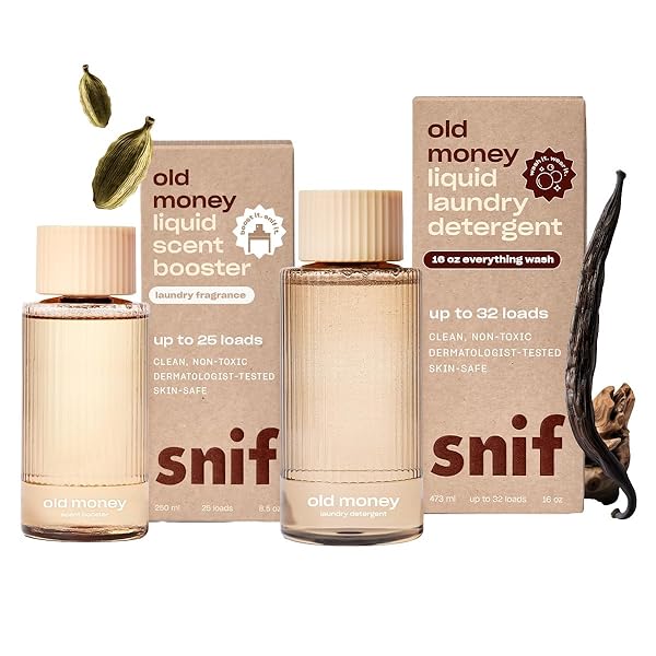 SNIF OLD MONEY 16OZ LAUNDRY DETERGENT AND 8.5OZ...