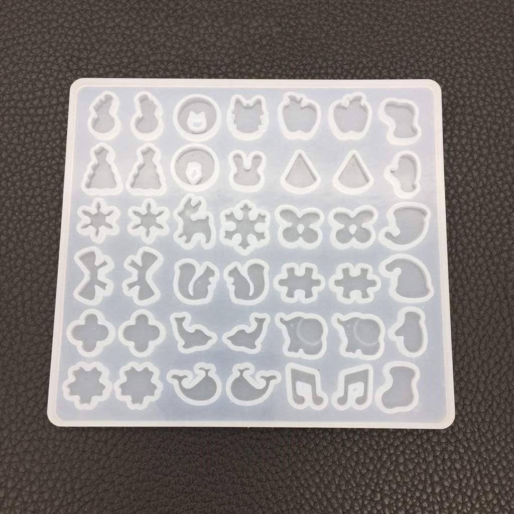 Misright Ear Stud Earring Resin Casting Molds Silicone Mould for Pendant Bangle Bracelet Jewelry Making DIY Craft Tool