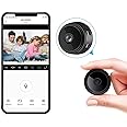 X W EI UNION Secret Camera Spy Camera WiFi Home Security Camera Mini Hidden Camera Video Recorder Night Vision Live Feed Playback Phone App Control Nanny Cam Pet Camera